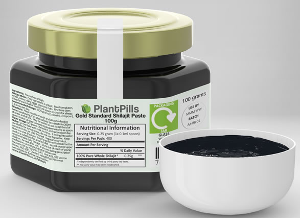 PlantPills Shilajit Jar and Paste