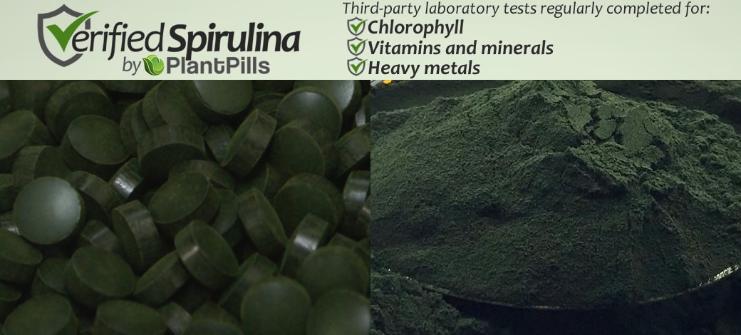 PlantPills Spirulina Tablets